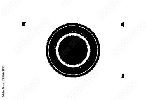 black and white baseball cap