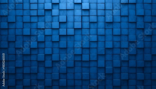 Tiny Blue Block Wallpaper Background Texture