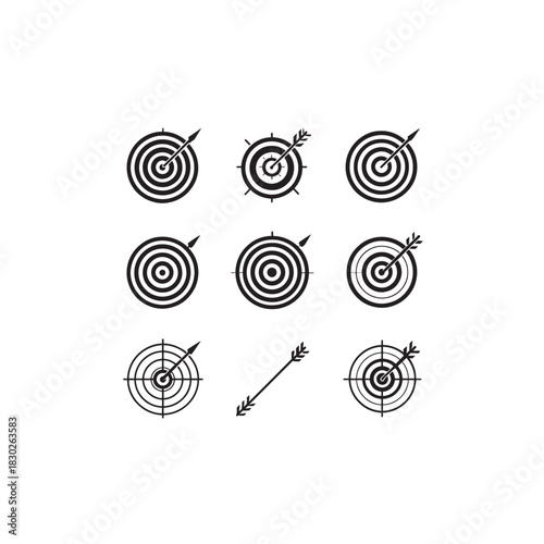 Dartboard Set line art ultimate target practice companion