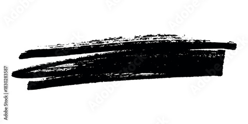 Brush paint stroke texture swatch Hand painted background Ink scribble dab clipart Paint smudge for tags and stamps design