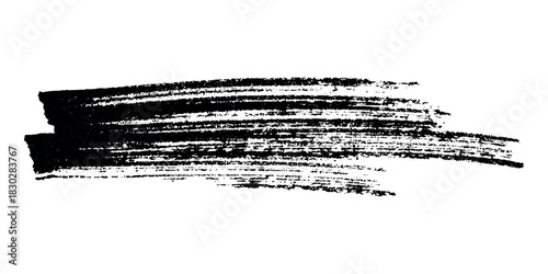 Brush paint stroke texture swatch Hand painted background Ink scribble dab clipart Paint smudge for tags and stamps design