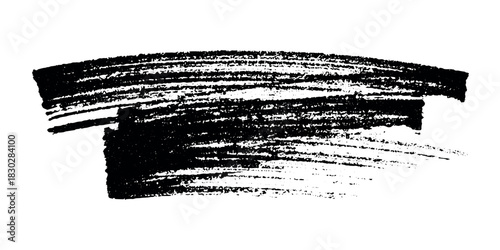 Brush paint stroke texture swatch Hand painted background Ink scribble dab clipart Paint smudge for tags and stamps design