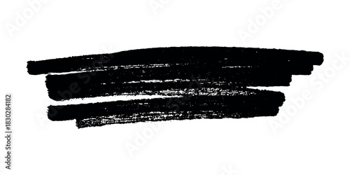 Brush paint stroke texture swatch Hand painted background Ink scribble dab clipart Paint smudge for tags and stamps design