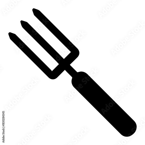 Garden Fork Silhouette