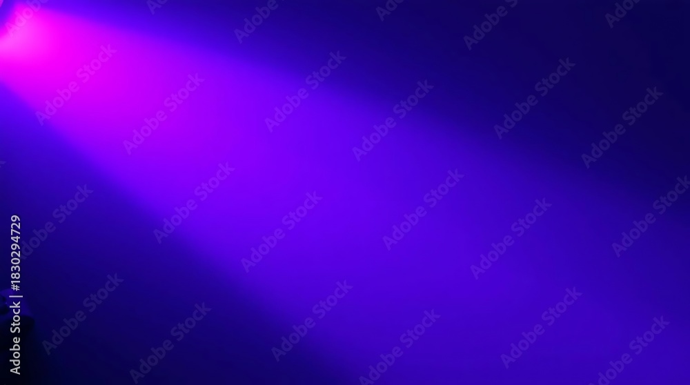 Fototapeta premium Abstract background with pink and purple spotlight.