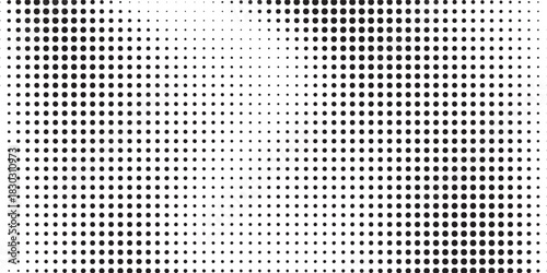 Grunge halftone gradient background. Faded grit noise texture. White and black sand wallpaper