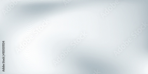 Silver gradient background. Foil paper, glitter effect. Chrome metal gray pattern.