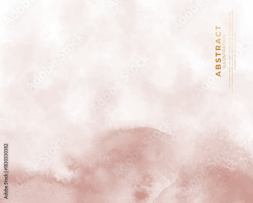 Abstract colorful watercolor for background. Digital art painting. Design for your date, postcard, banner, wedding invitation card.