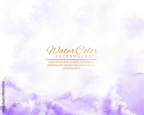 Abstract colorful watercolor for background. Digital art painting. Design for your date, postcard, banner, wedding invitation card.