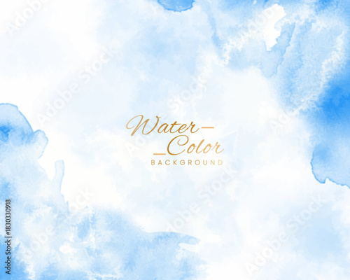 Abstract colorful watercolor for background. Digital art painting. Design for your date, postcard, banner, wedding invitation card.