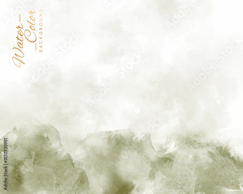 Abstract colorful watercolor for background. Digital art painting. Design for your date, postcard, banner, wedding invitation card.