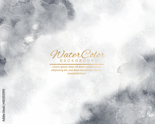 Abstract colorful watercolor for background. Digital art painting. Design for your date, postcard, banner, wedding invitation card.