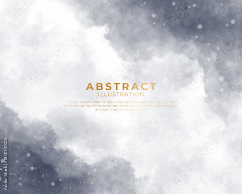 Abstract colorful watercolor for background. Digital art painting. Design for your date, postcard, banner, wedding invitation card.