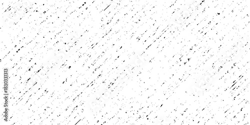 Abstract texture grunge made of diagonal streaks and distressed lines, black ink on a white background. grunge scratch patterns, chaotic linear noise. dirty monochrome pattern of the old worn surface.