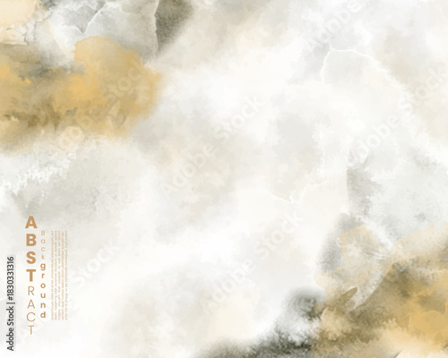 Abstract colorful watercolor for background. Digital art painting. Design for your date, postcard, banner, wedding invitation card.