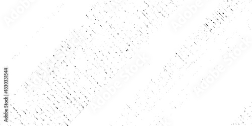 Abstract texture grunge made of diagonal streaks and distressed lines, black ink on a white background. grunge scratch patterns, chaotic linear noise. dirty monochrome pattern of the old worn surface.