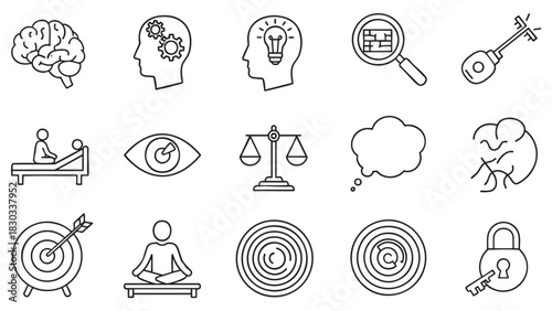 Target Practice Icon Archery Concept with Arrow Bullseye Aim Graphic