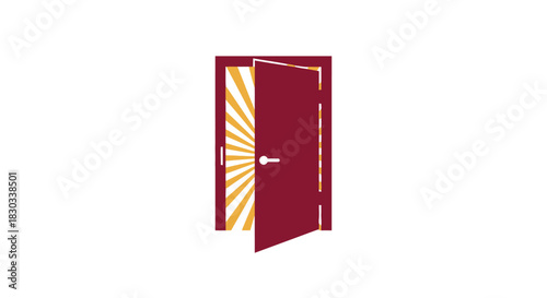 3d render of a red box with a symbol of the word