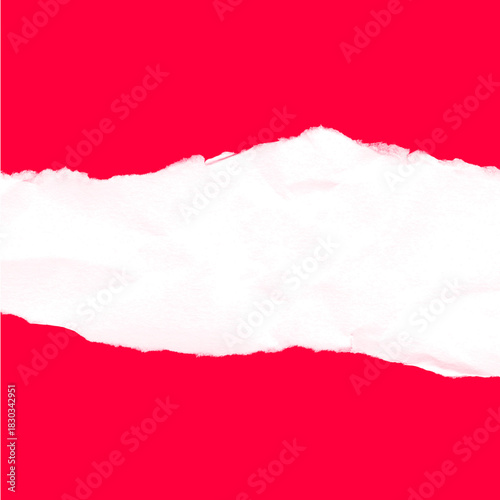 Wallpaper Mural torn paper background, black hole in white paper Torontodigital.ca