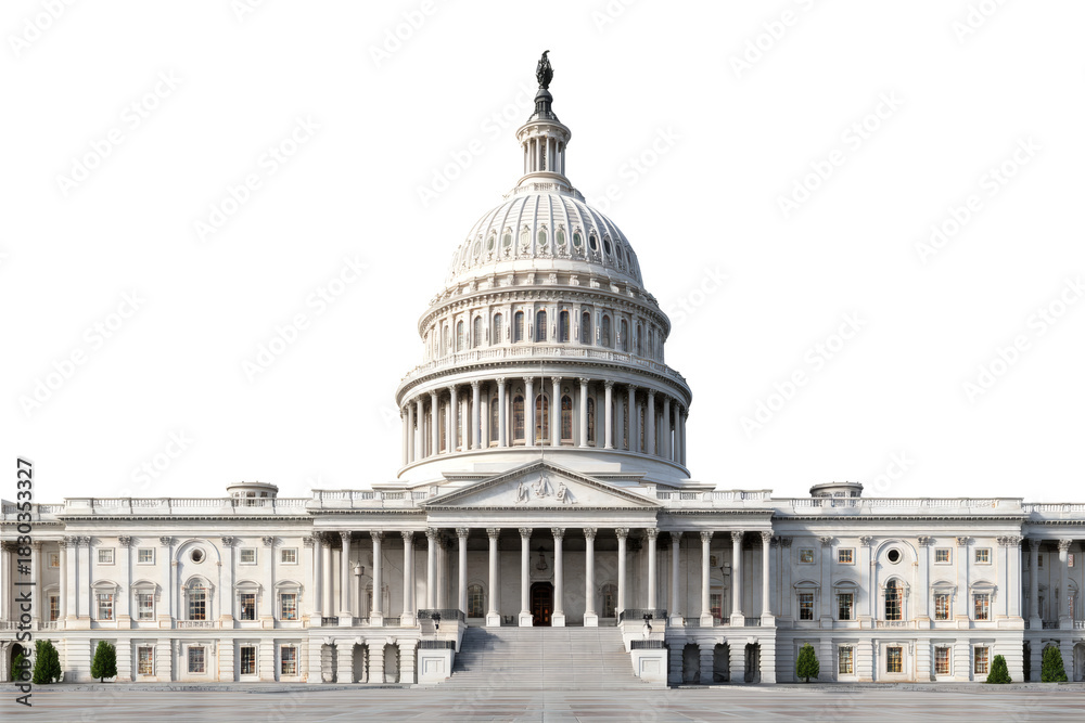 Obraz premium United States Capitol Building, Washington DC, political landmark for government representation