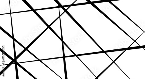 Rectangle shapes on white background. Metal grid isolated on the white background. nervures de Feuillet mores, fond rectangle and geometric.