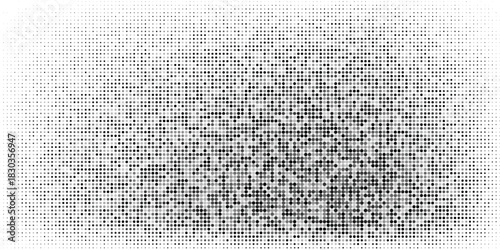 Set of halftone circle dots gradient pattern textures. Half tone dots backgrounds. Horizontal templates using halftone dots pattern. vector illustration