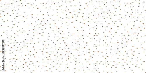 Seamless abstract geometric polka dot pattern vector illustration for retro paper design and vintage fabric texture