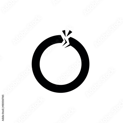 Broken Ring Symbol.