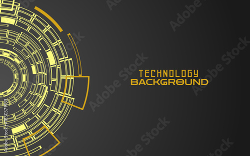 Concept abstract technology background. Vector illustration