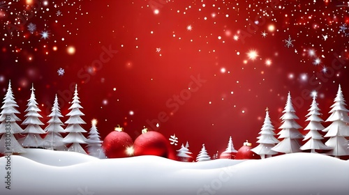red christmas background