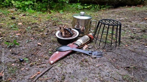 Outdoor Hiking and Survivalist Bushcraft Gear