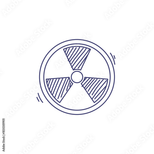 Cute Science Doodle Illustration