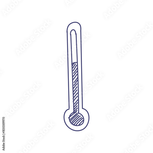 Cute Science Doodle Illustration