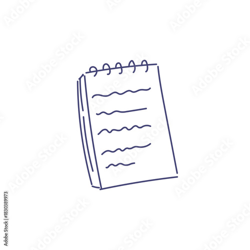 Cute Science Doodle Illustration