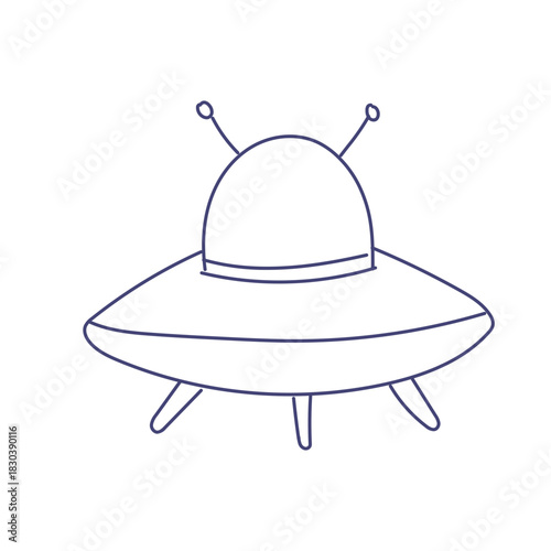 Cute Science Doodle Illustration