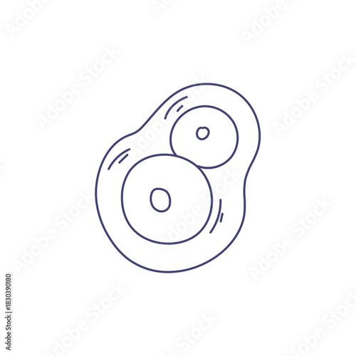 Cute Science Doodle Illustration