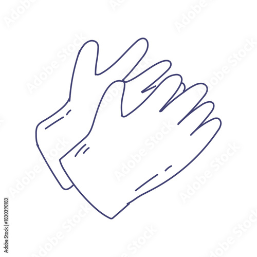 Cute Science Doodle Illustration