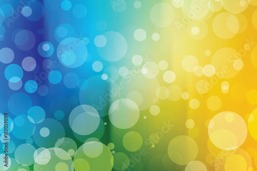 Abstract bokeh background with colorful gradient soft light effect perfect for modern design projects and vibrant presentations EPS vector