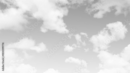 beautiful summer cloudy sky before rain