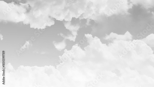 grey sky with dark rainy clouds before thunderstorm or gale in bad weather day. 