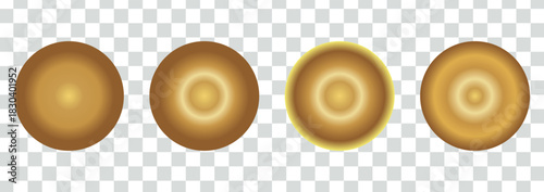 Gold glowing starlight isolated transparent background. Abstract gold gradient background. Minimalistic subtle. Gold abstract blurred gradient wavy golden silk texture. Abstract gold gradient.