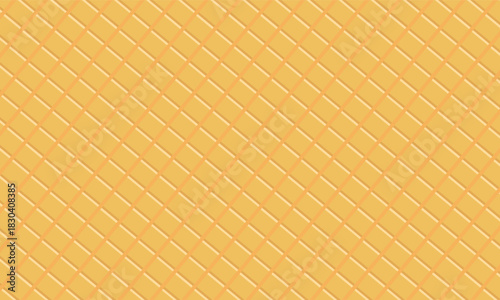 Waffle cone and wafer texture vector backgrounds. Crispy Wafer Texture Vector Background. Ice Cream Cone Pattern perfect for ice cream packaging, bakery labels, fabric prints, and wrapping paper.