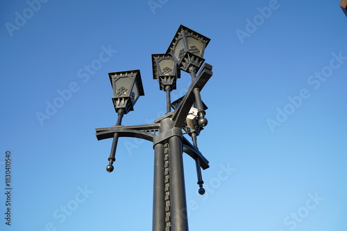 old street lamp