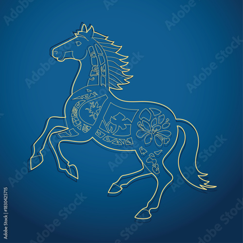 year of horse the traditional. year of horse the traditional.