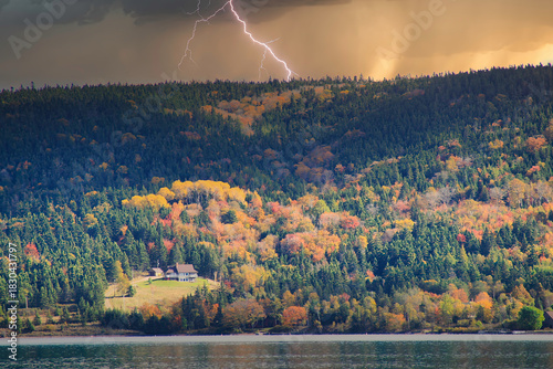 Exploring Baddeck, Nova Scotia, in the fall