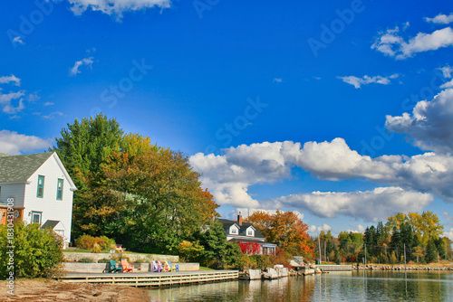 Exploring Baddeck, Nova Scotia, in the fall