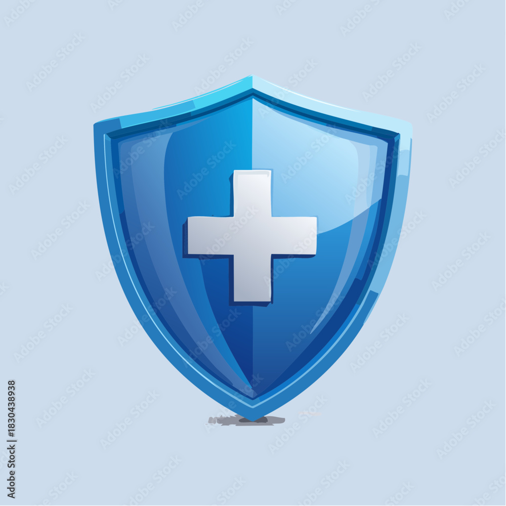 Obraz premium Layered Health Shield