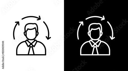 Consistent Workflow Icon Set Multiple Style Collection