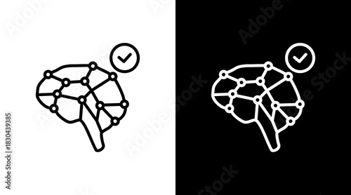 Reliable Intelligence Icon Set Multiple Style Collection