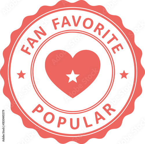 Fan favorite popular heart seal stamp